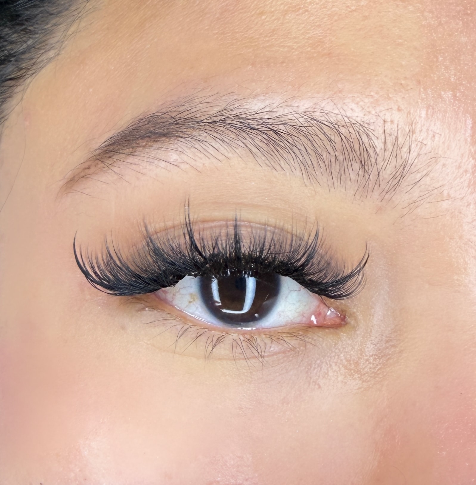 Client beauty transformation result The Rich Brow