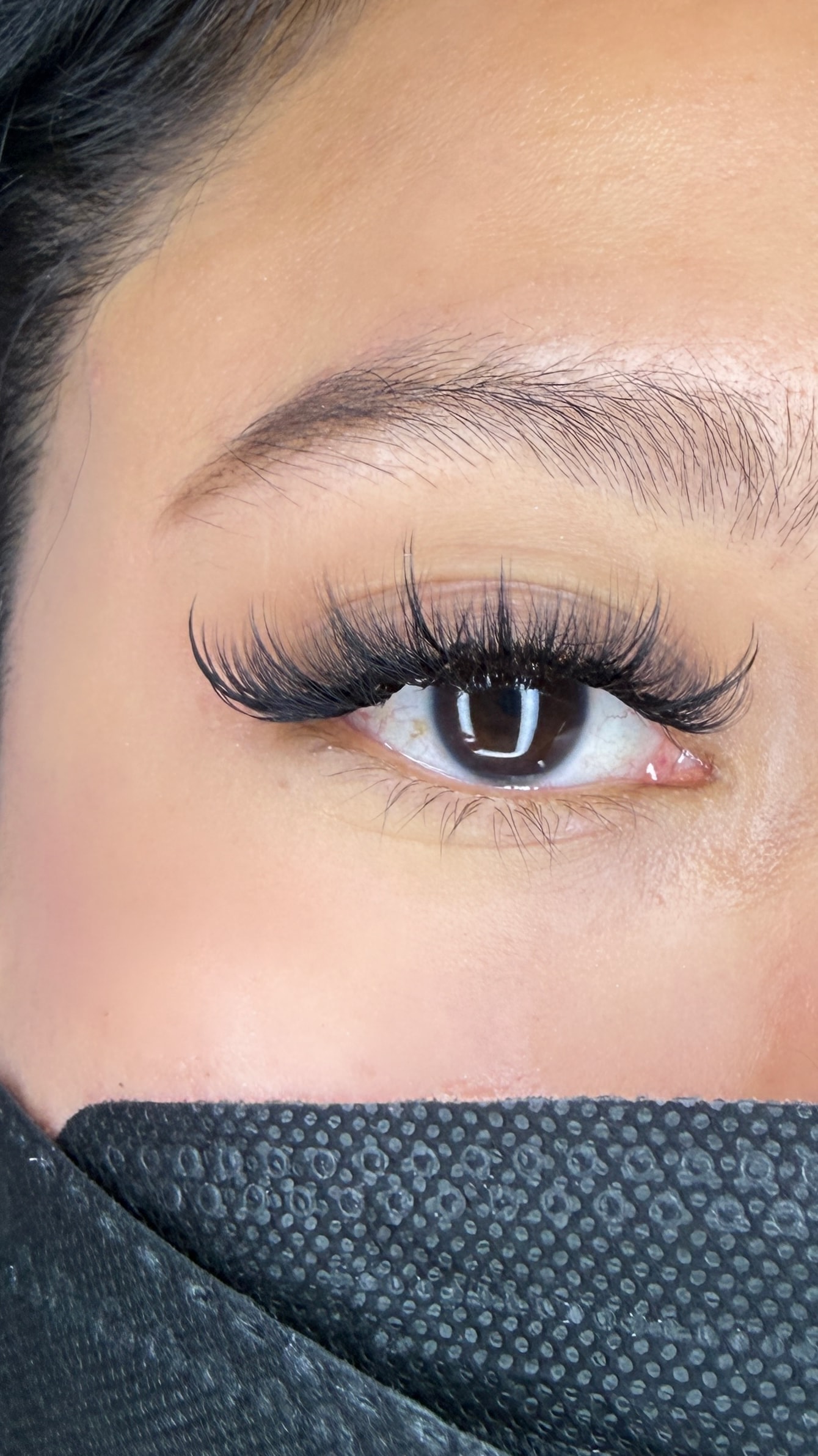 Client brow transformation result The Rich Brow